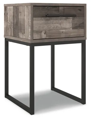 Neilsville 20" Nightstand in Multi Gray