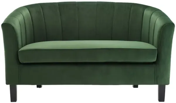 Prospect Channel Tufted Performance Velvet Loveseat
