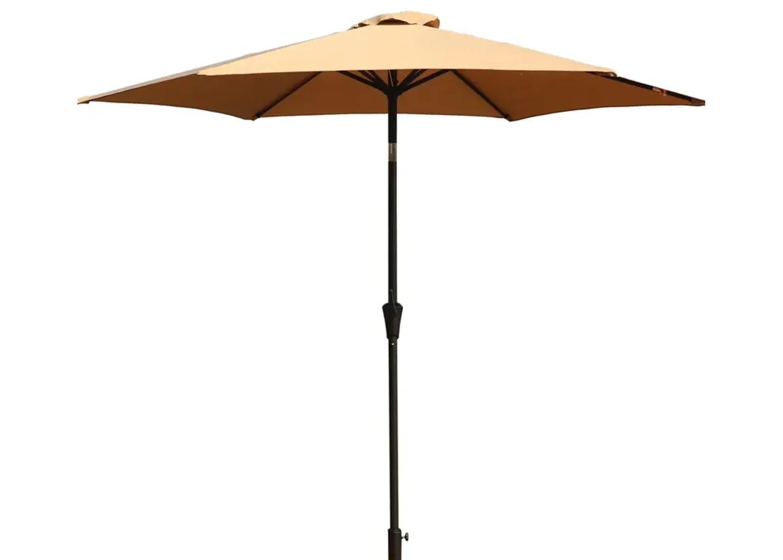 9' Pole Tan Umbrella with Carry Bag