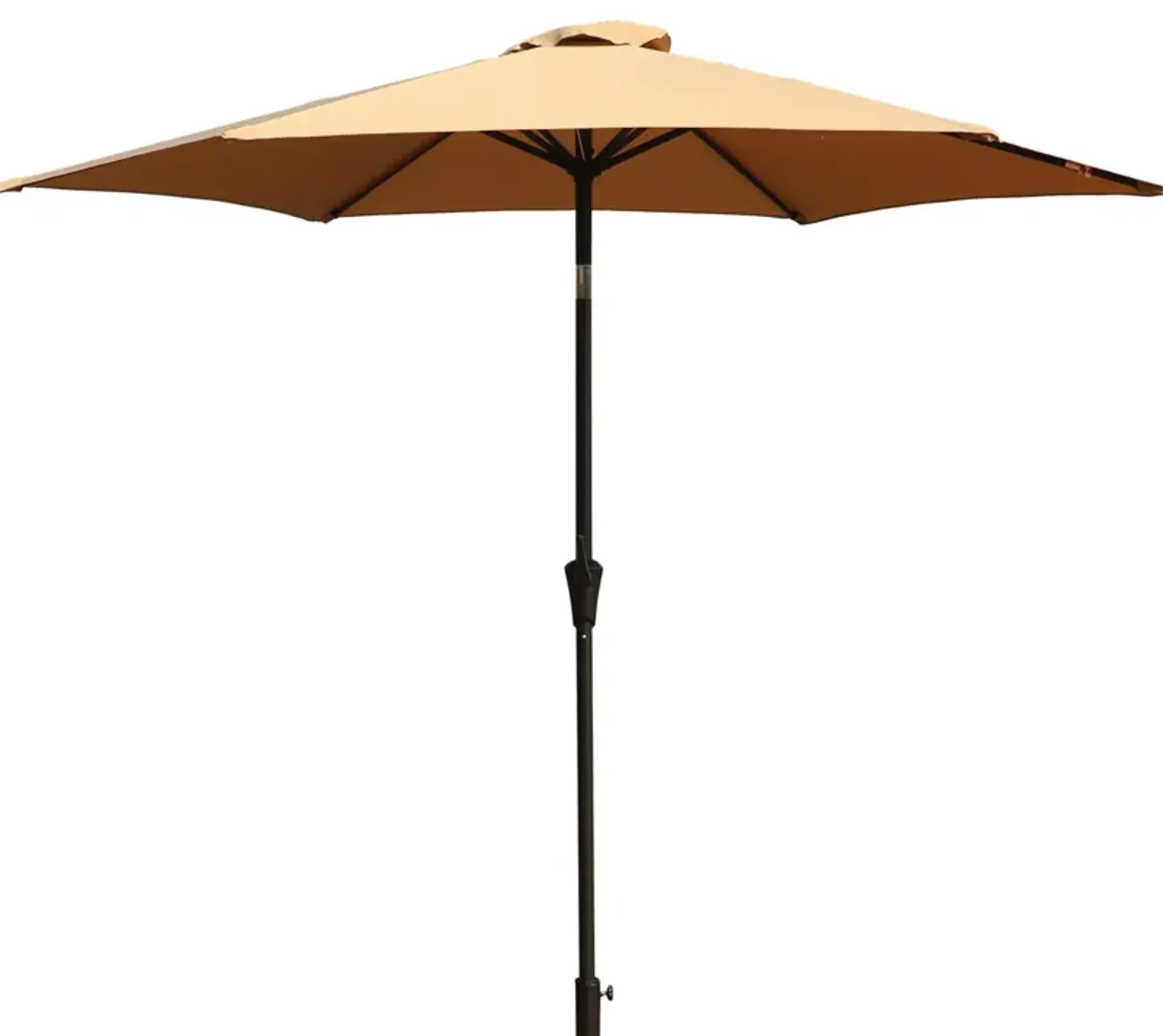 9' Pole Tan Umbrella with Carry Bag