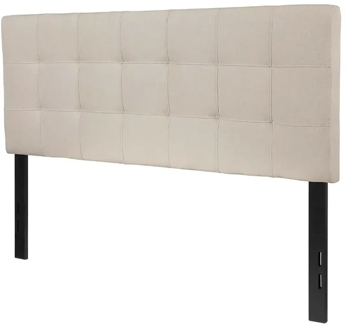 Fabric Box-Stitch Upholstered Headboard