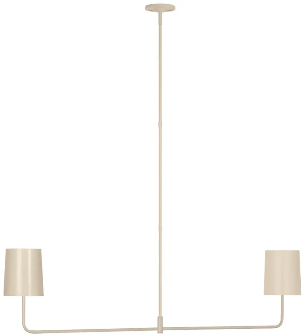 Go Lightly 54" Two Light Chandelier