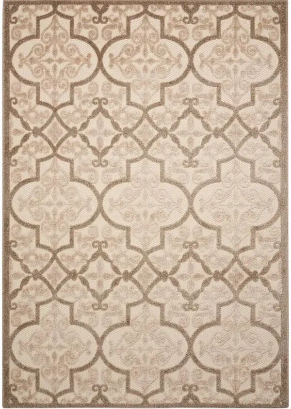 Aloha ALH14 Cream 3'6" x 5'6" Rug