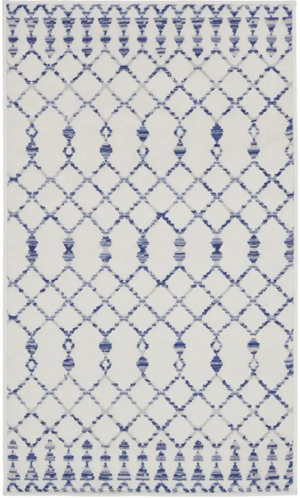 Whimsicle WHS02 Ivory 3' x 5' Rug