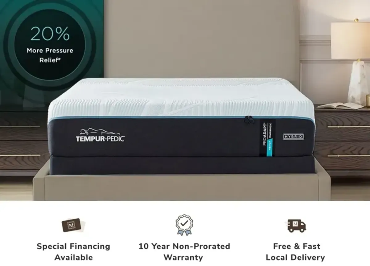 Tempur Pedic Pro-adapt Hybrid Queen Mattress