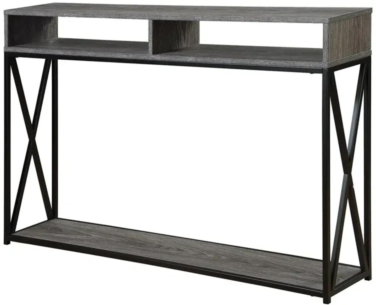 Tucson Deluxe Console Table with Shelf