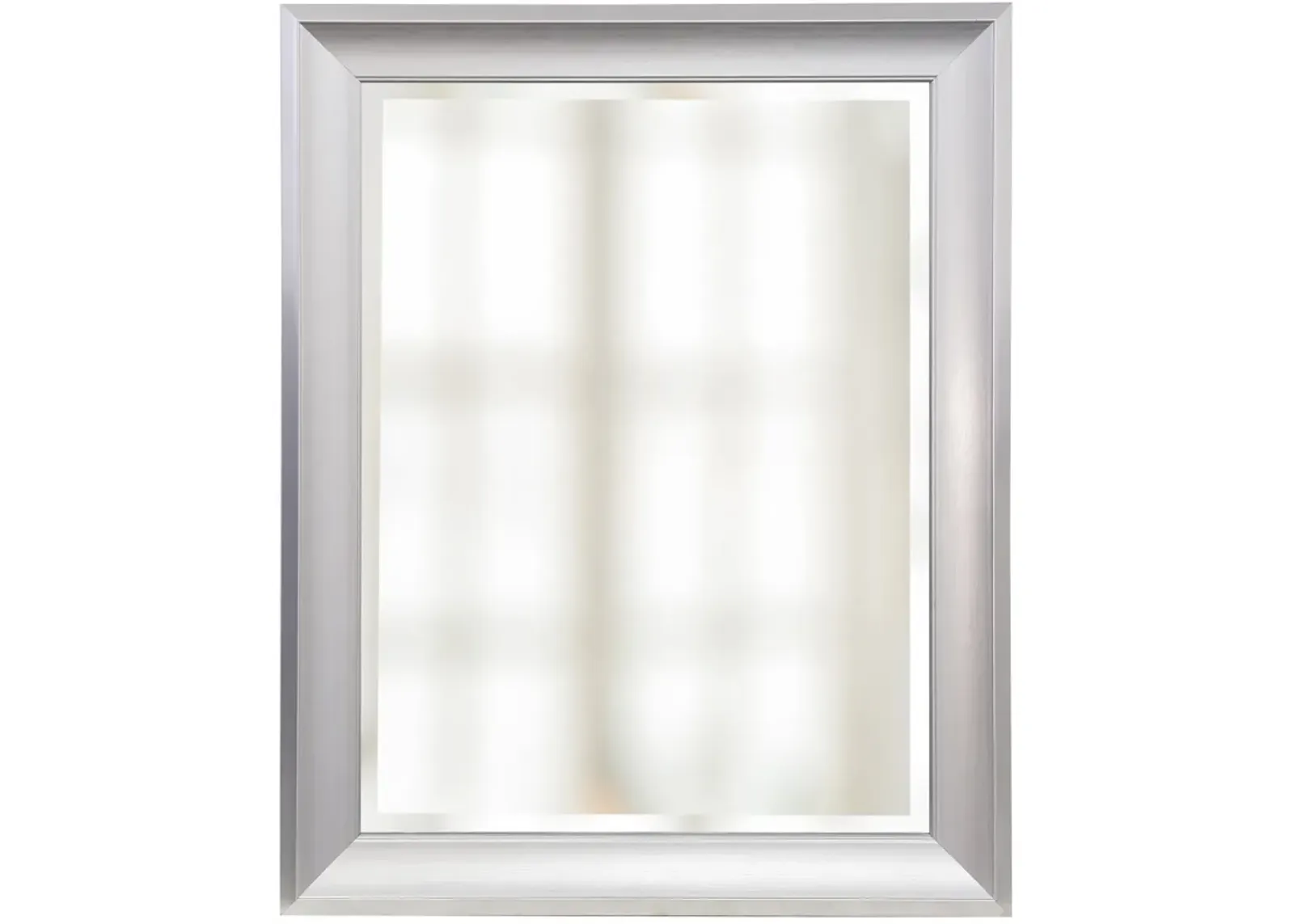 Small Framed Beveled Mirror