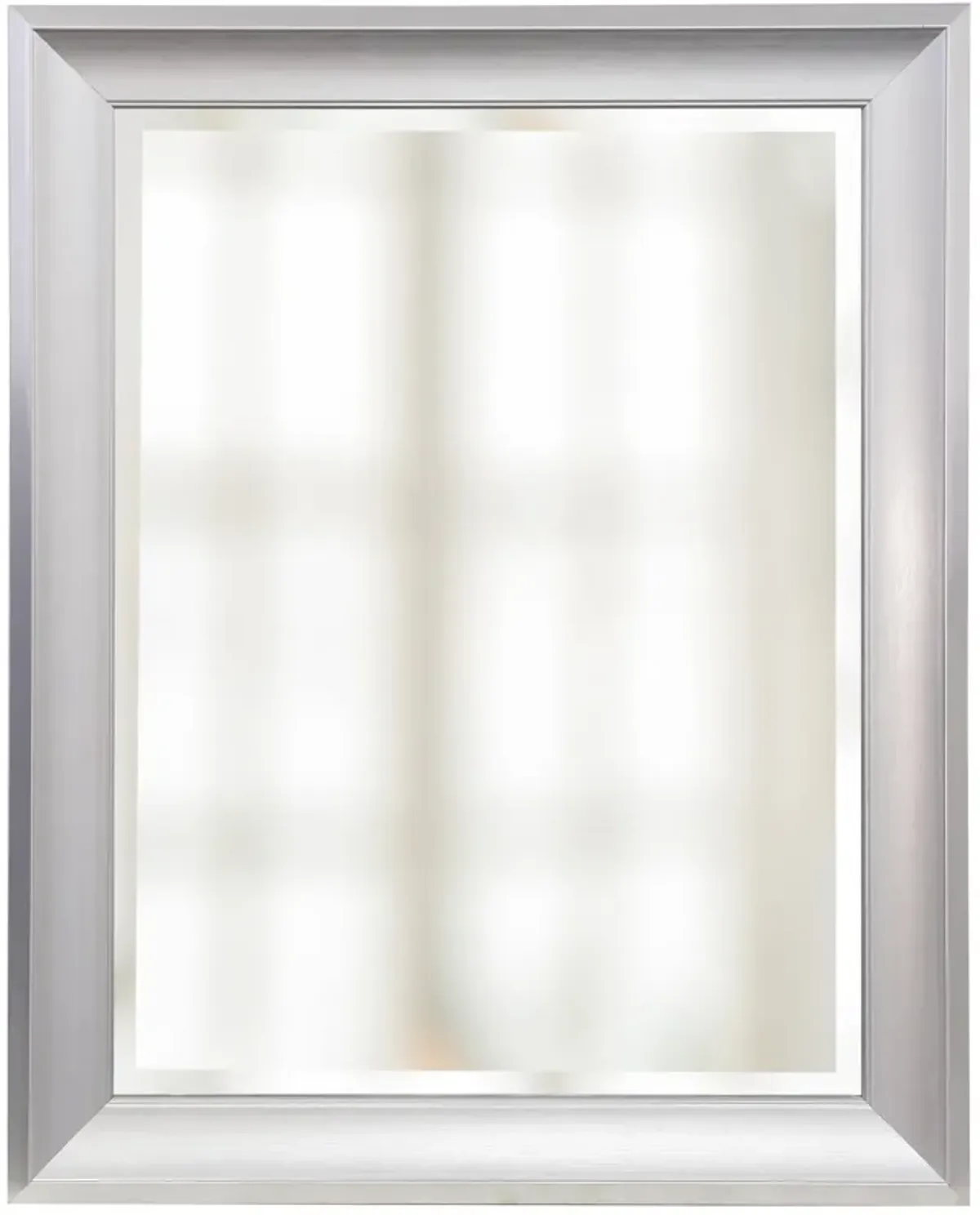 Small Framed Beveled Mirror