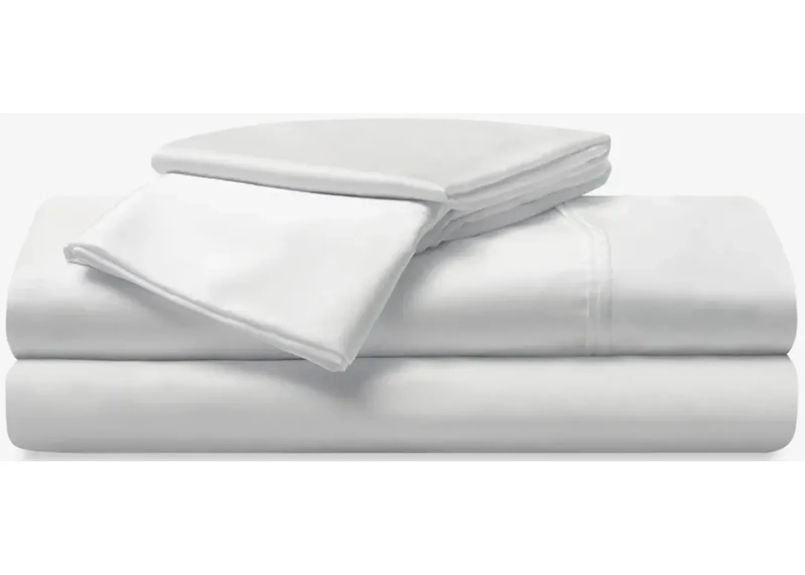 Dri-Tec Split Head Queen Sheet Set - Bright White