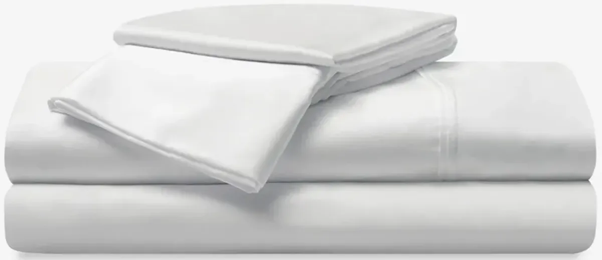 Dri-Tec Split Head Queen Sheet Set - Bright White