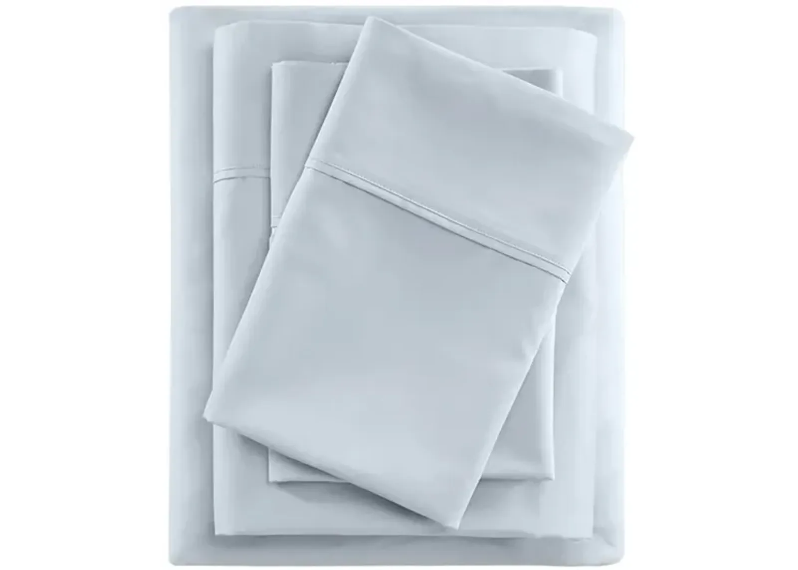 Gracie Mills Aryn 300TC BCI Cotton Sheet Set with Z Hem