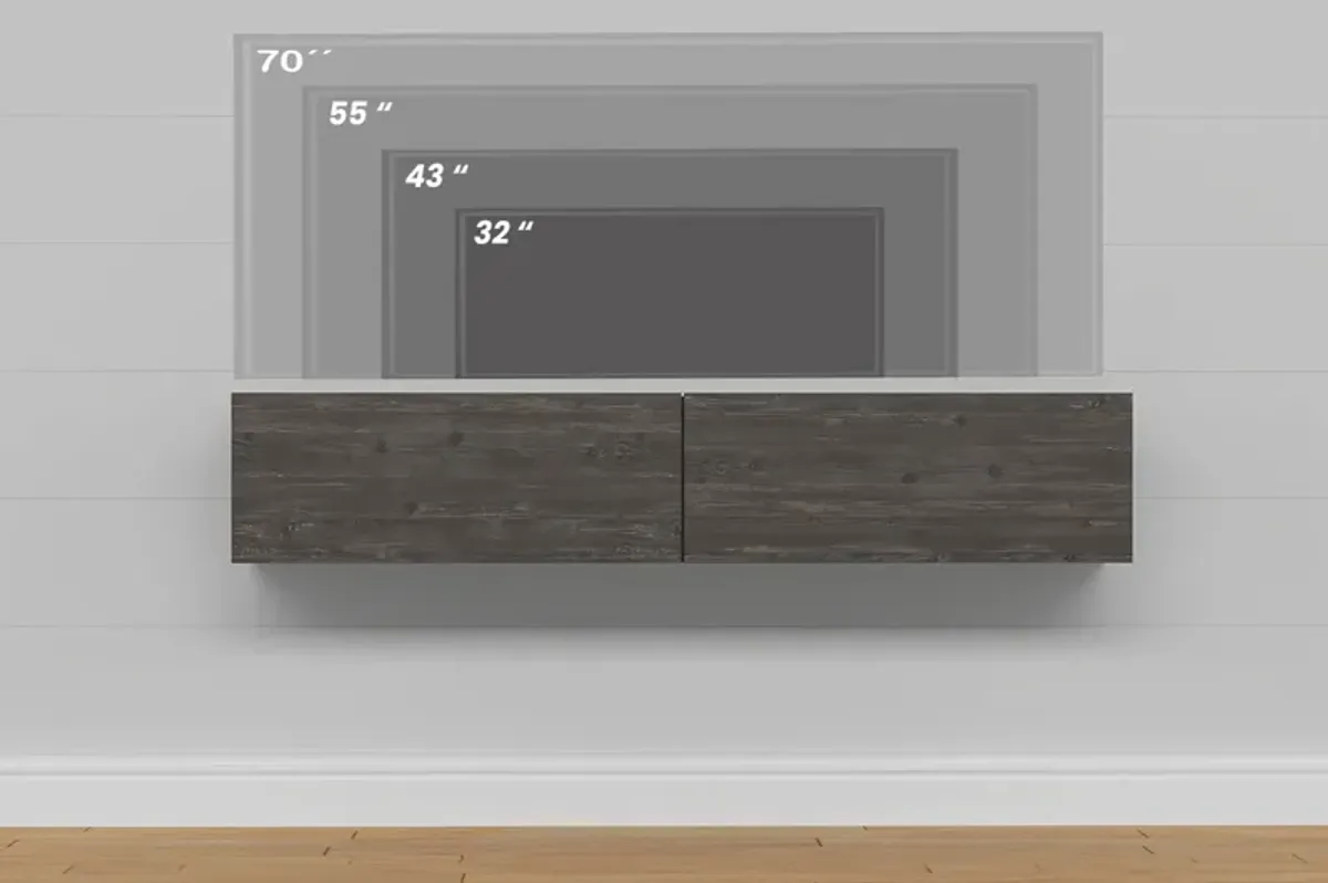 Alesandrini 53" Floating TV Stand