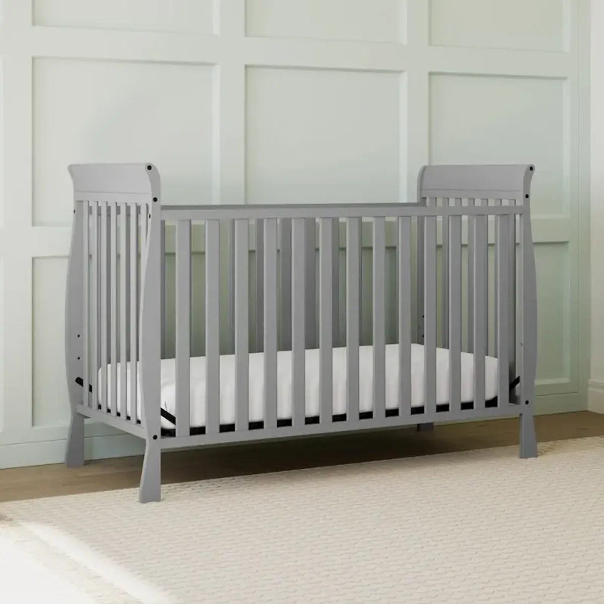 Storkcraft Maxwell 3-in-1 Convertible Crib - Pebble Gray