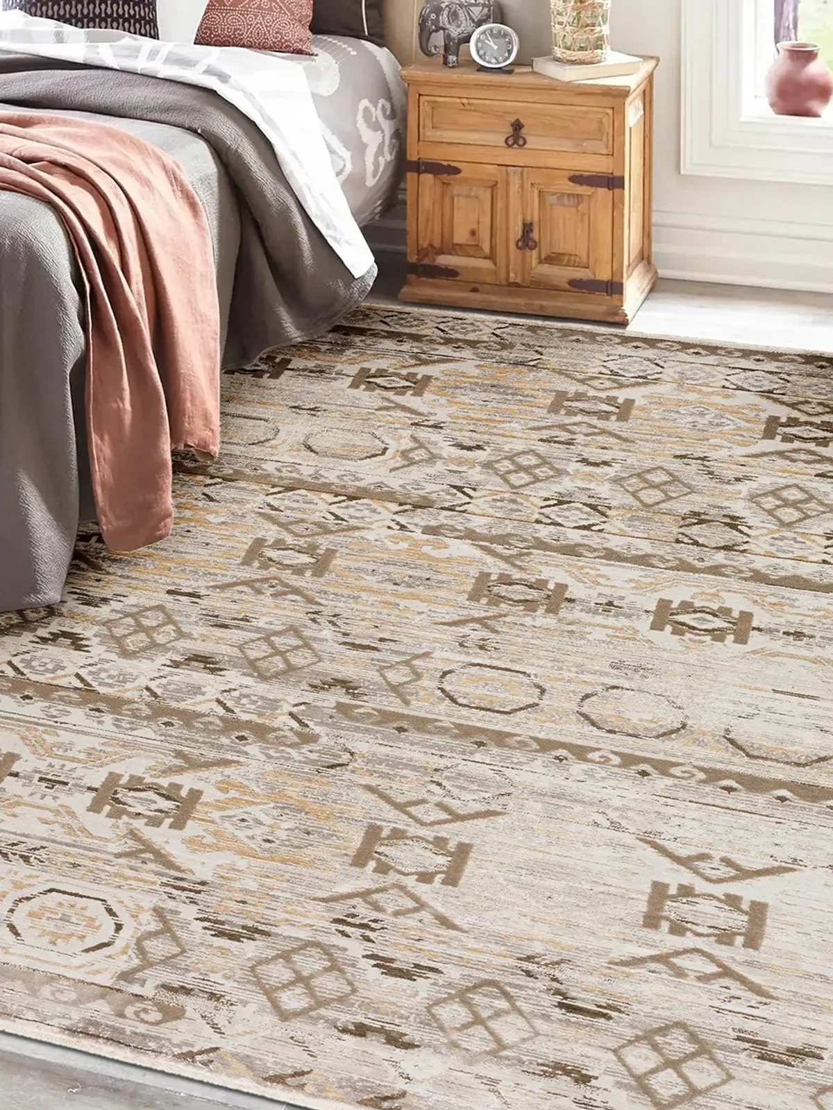 Izmir IZ3 Flax 9' x 13'2" Rug