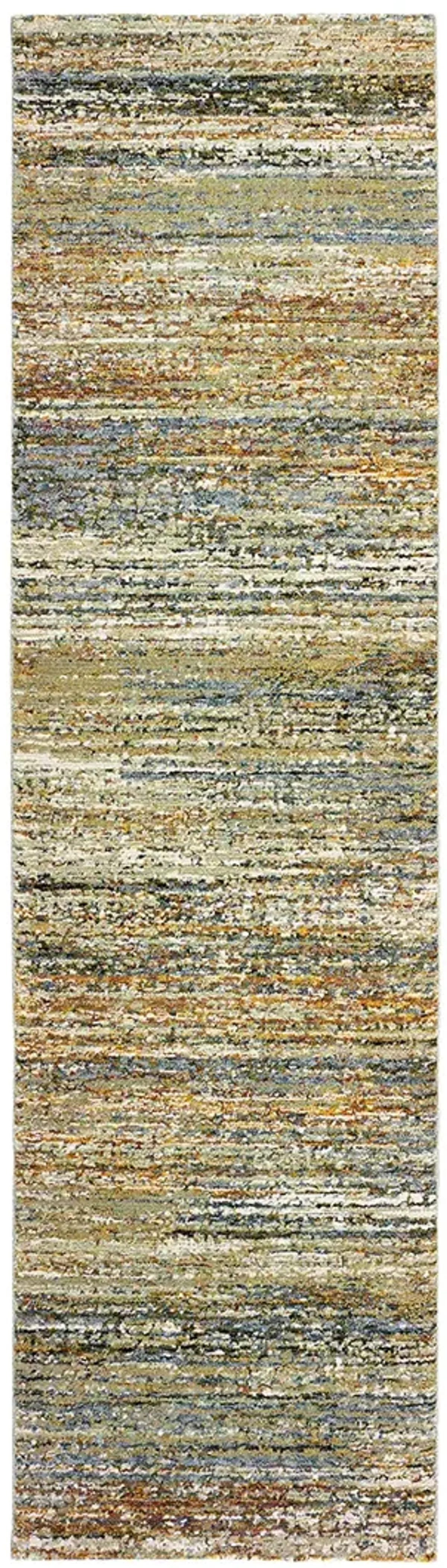 Atlas 2'3" x 8' Gold Rug