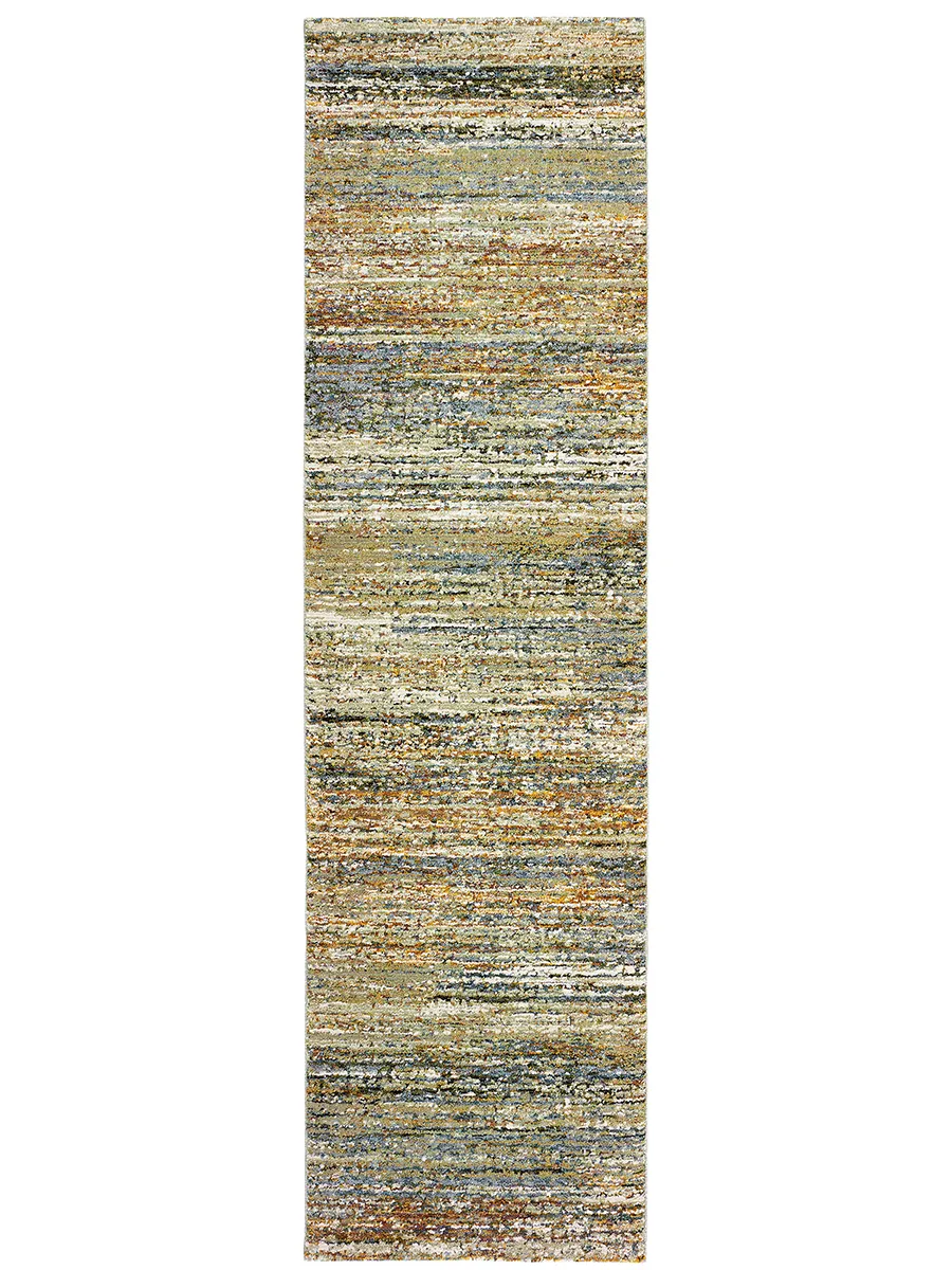 Atlas 2'3" x 8' Gold Rug