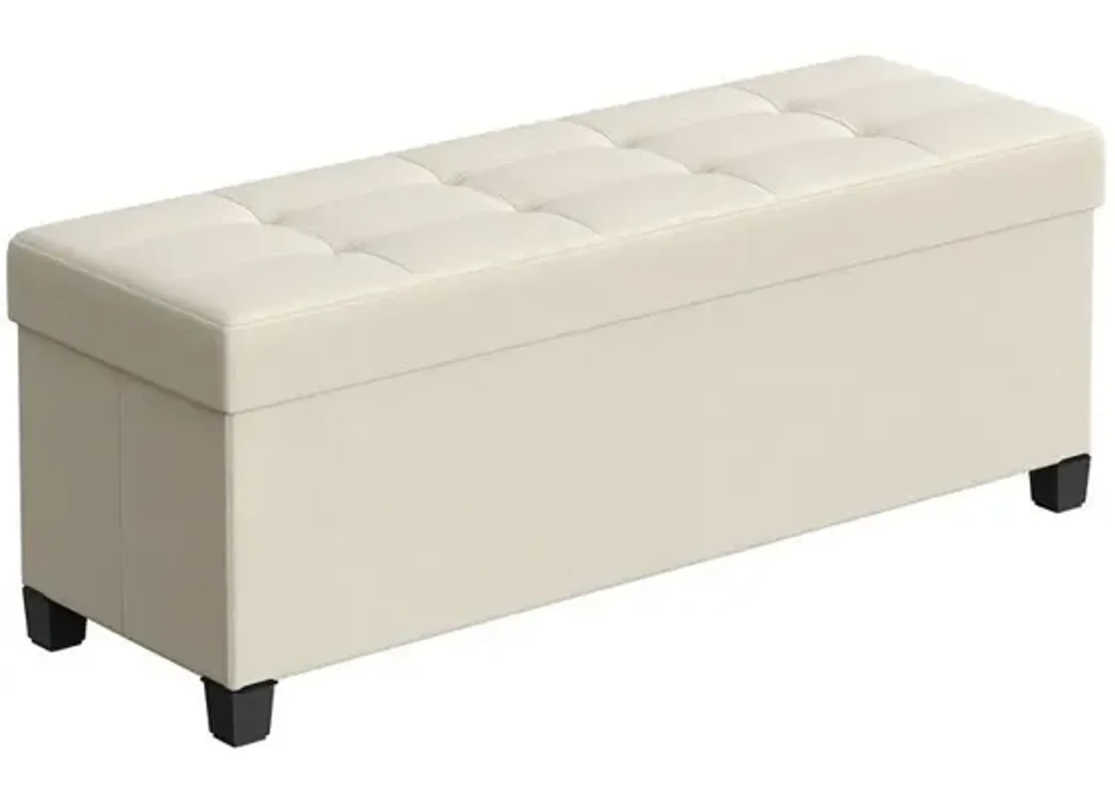 Versatile Storage Ottoman for Living Room, Bedroom, or Entryway