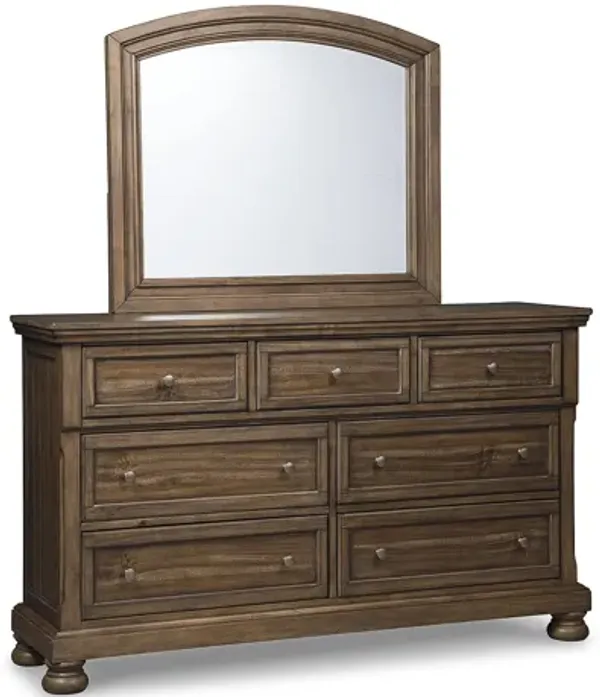 Flynnter Dresser and Mirror