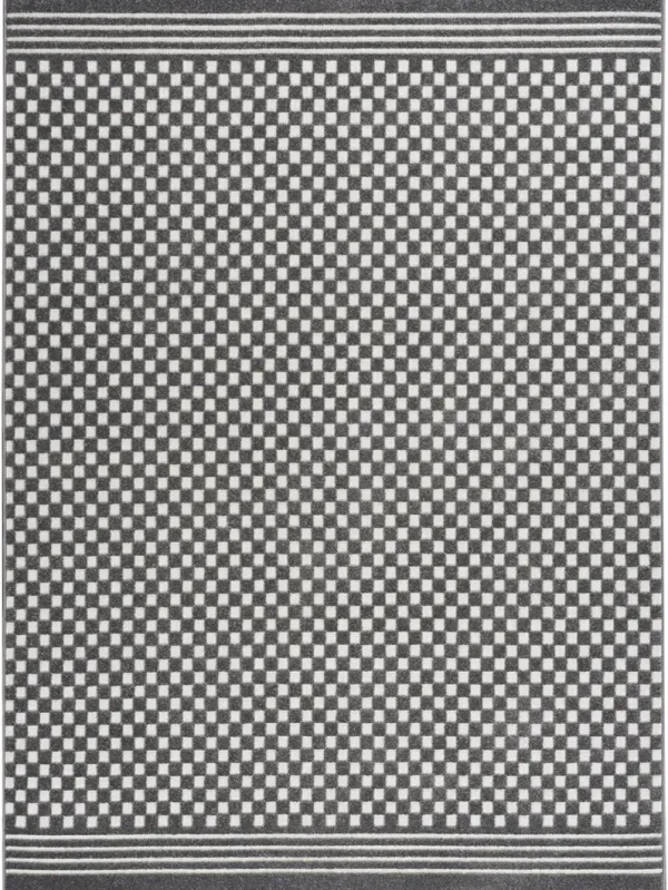 Care Free CAF02 Gray 6'7" x 9'2" Rug