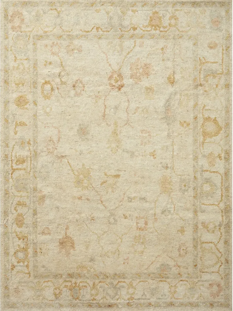 Clement CLM02 Ivory/Gold 9'6" x 13'6" Rug