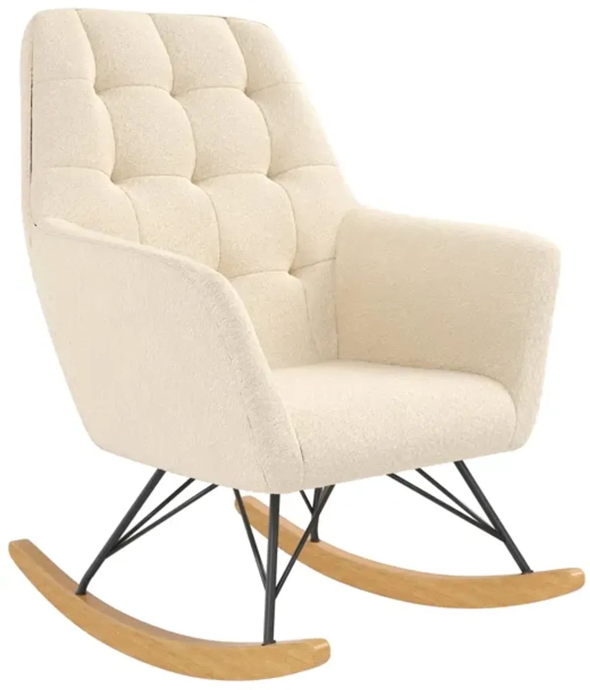 Raven Upholstered Rocker