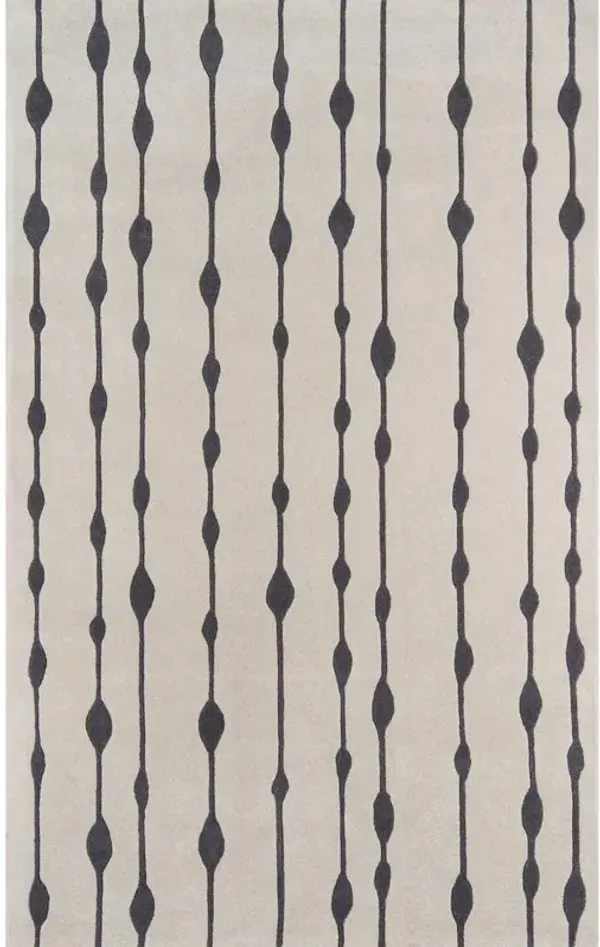Momeni Contemporary Runner Area Rug, Grey, 2'3 X 8' Runner