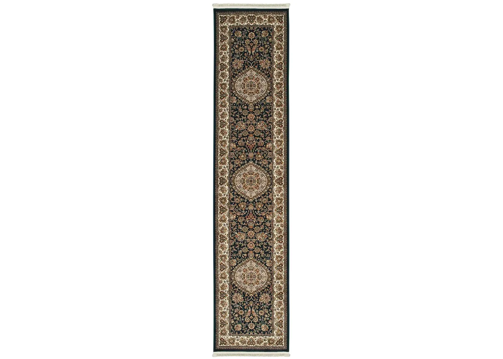 Masterpiece 2'3" x 10' Navy Rug