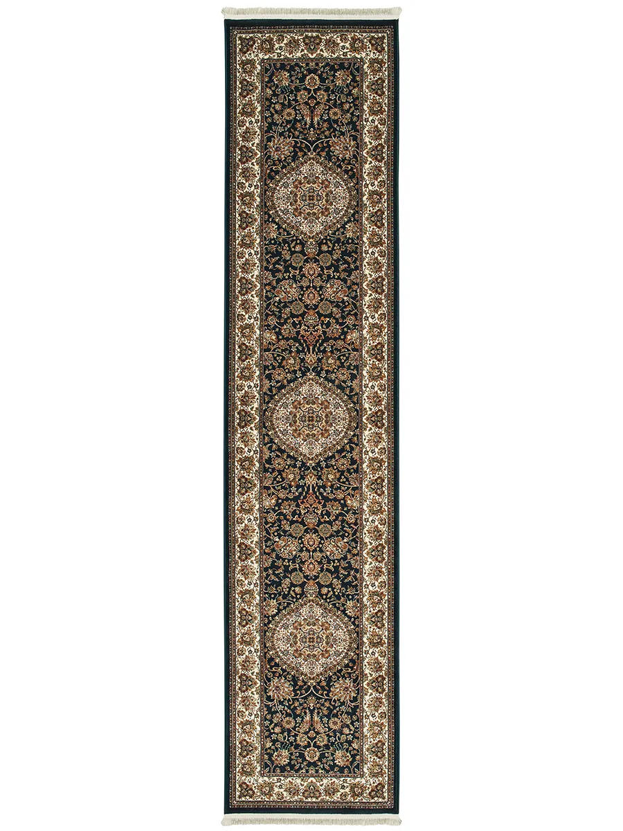 Masterpiece 2'3" x 10' Navy Rug