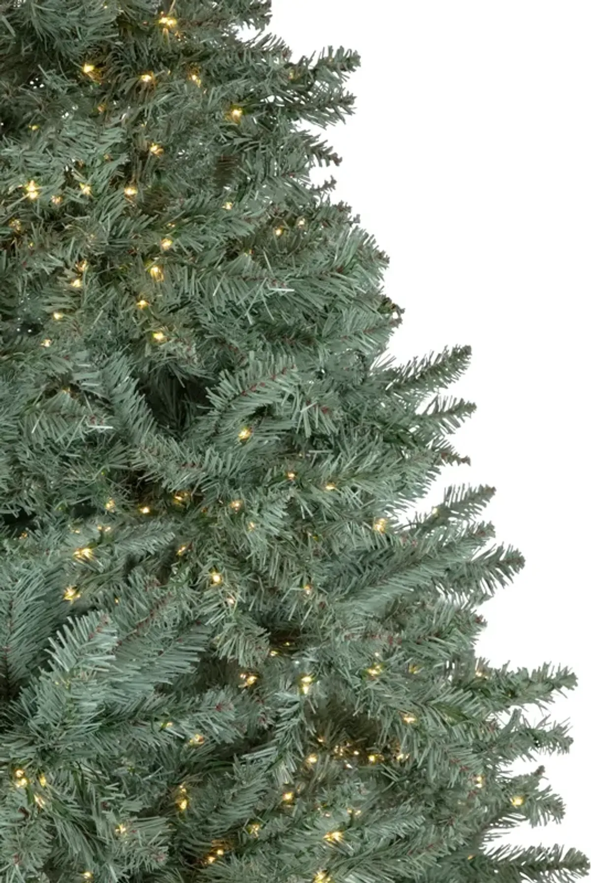 7.5' Pre-Lit Full Newport Spruce Artificial Christmas Tree  LED Lights