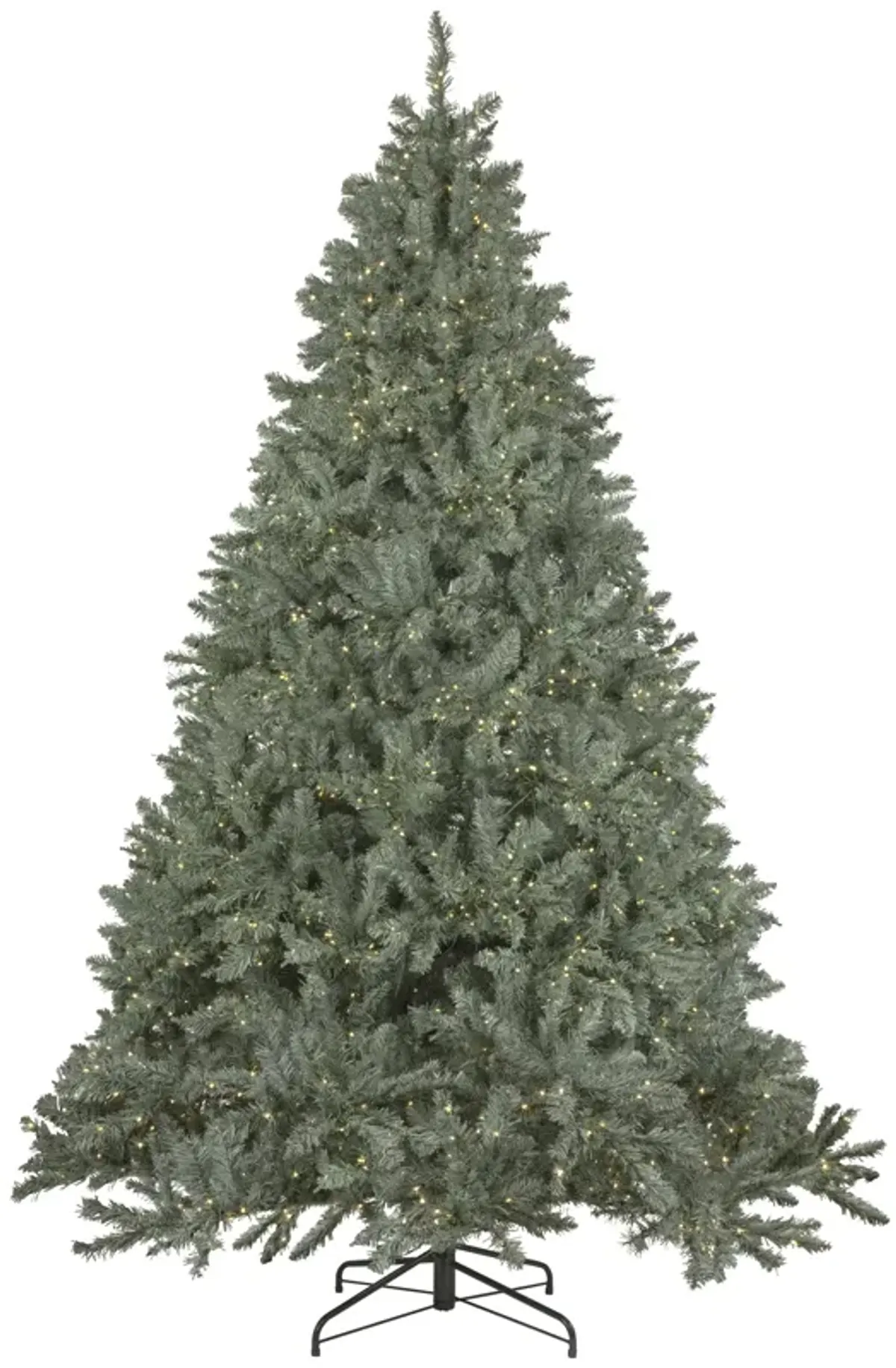 7.5' Pre-Lit Full Newport Spruce Artificial Christmas Tree  LED Lights