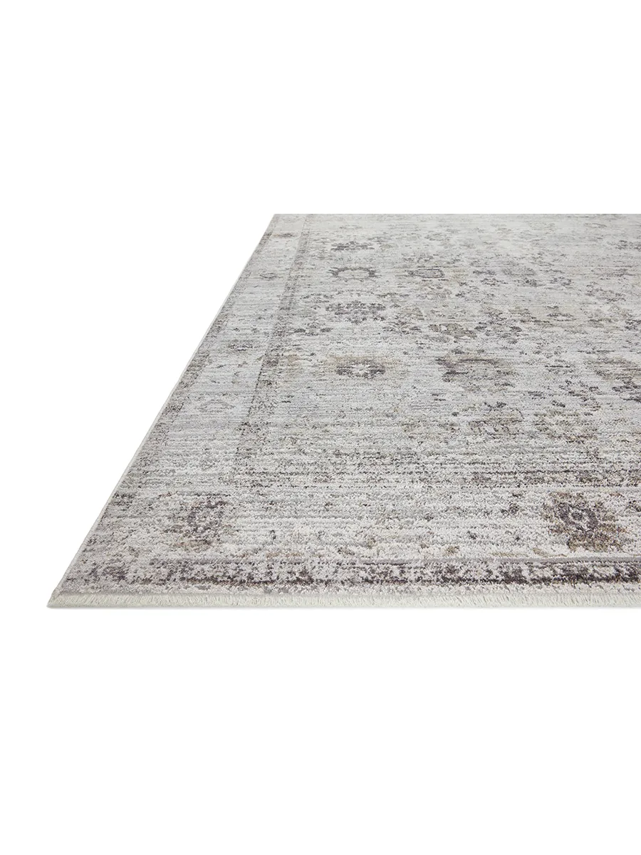 Bonney BNY06 Stone/Charcoal 3'11" x 5'5" Rug