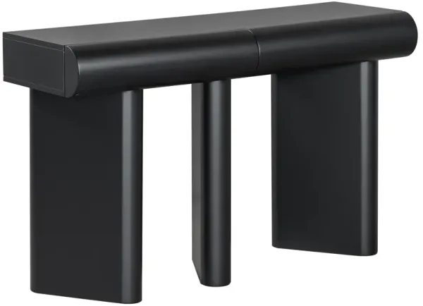 Merax  Narrow Entryway Table Modern Hallway Sofa Table with 2 Drawers