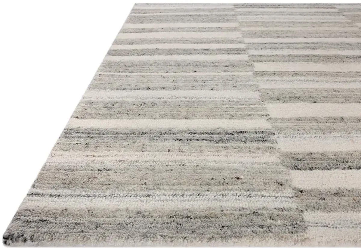 Rae Stone/Ivory 8'6" x 11'6" Area Rug by Magnolia Home by Joanna Gaines x Loloi