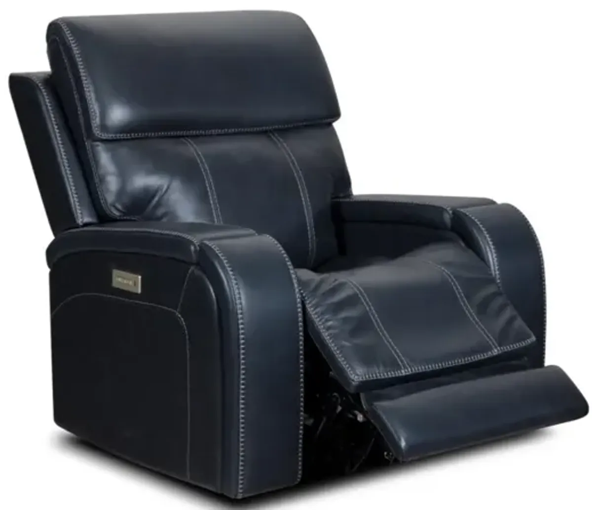 Barcalounger 9PHL-1188 Glenwood Power Recliner (Lay Flat), Ocean