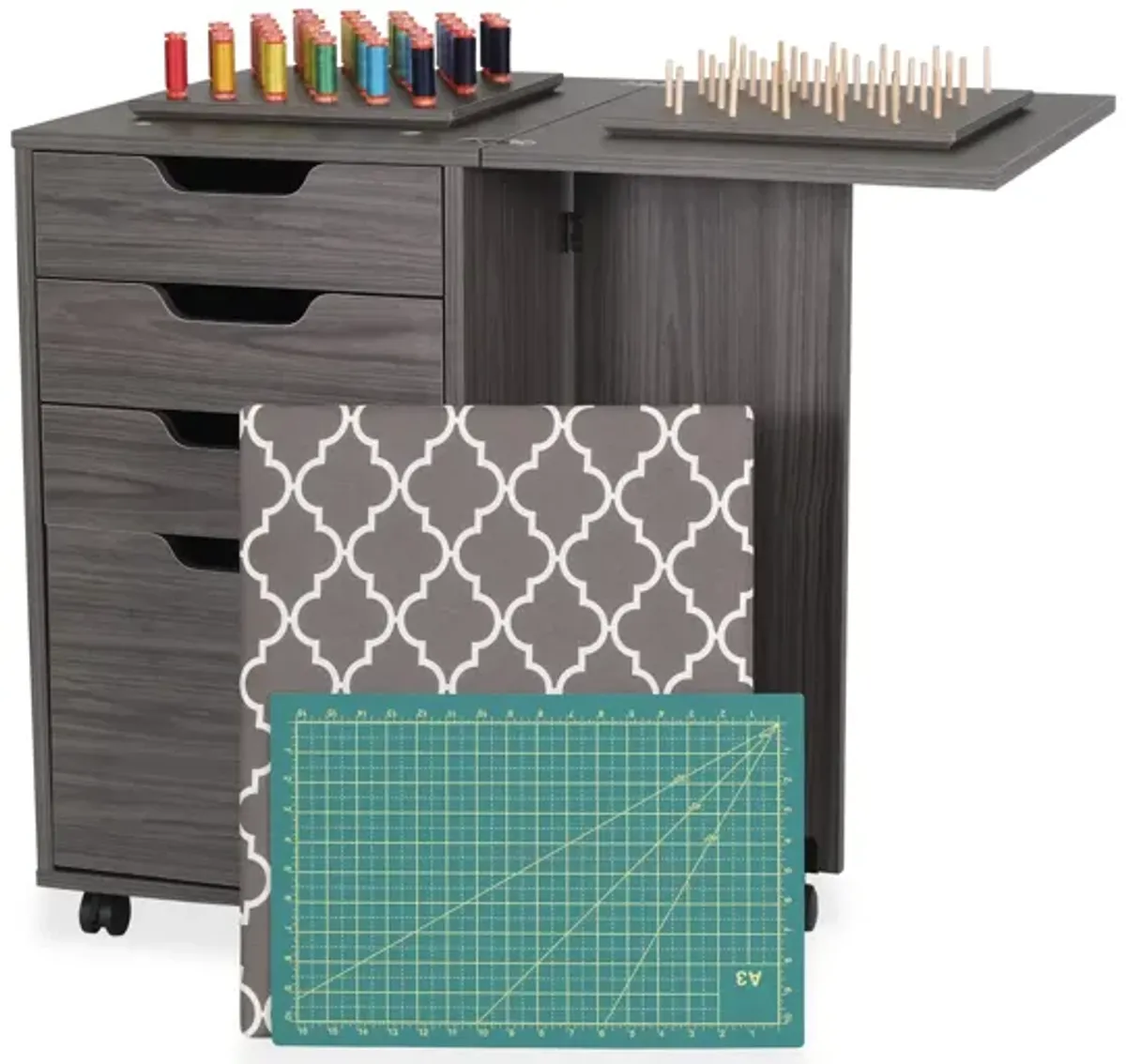 Kiwi Storage Cabinet Gray