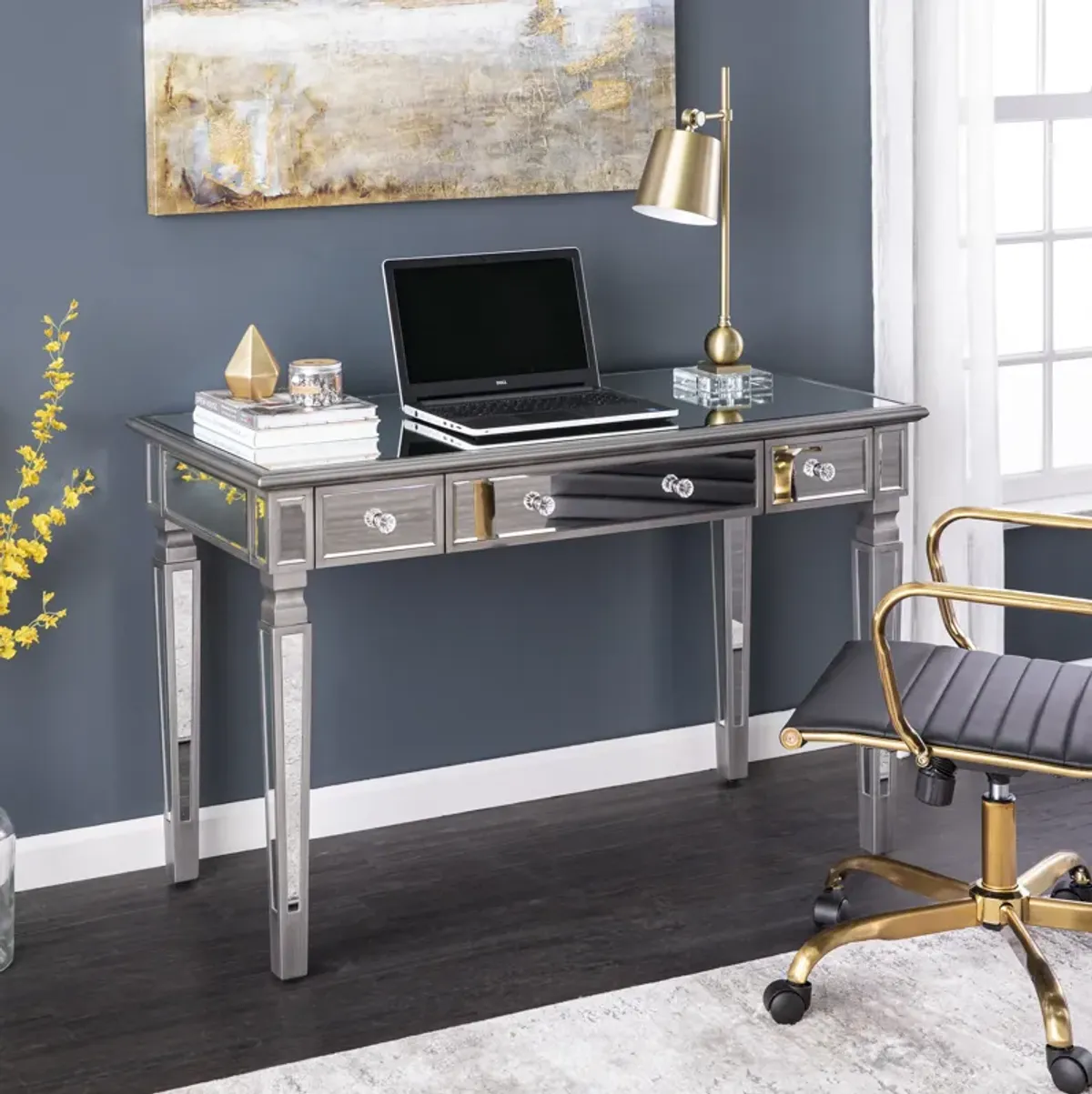 Bromley Mirrored Desk