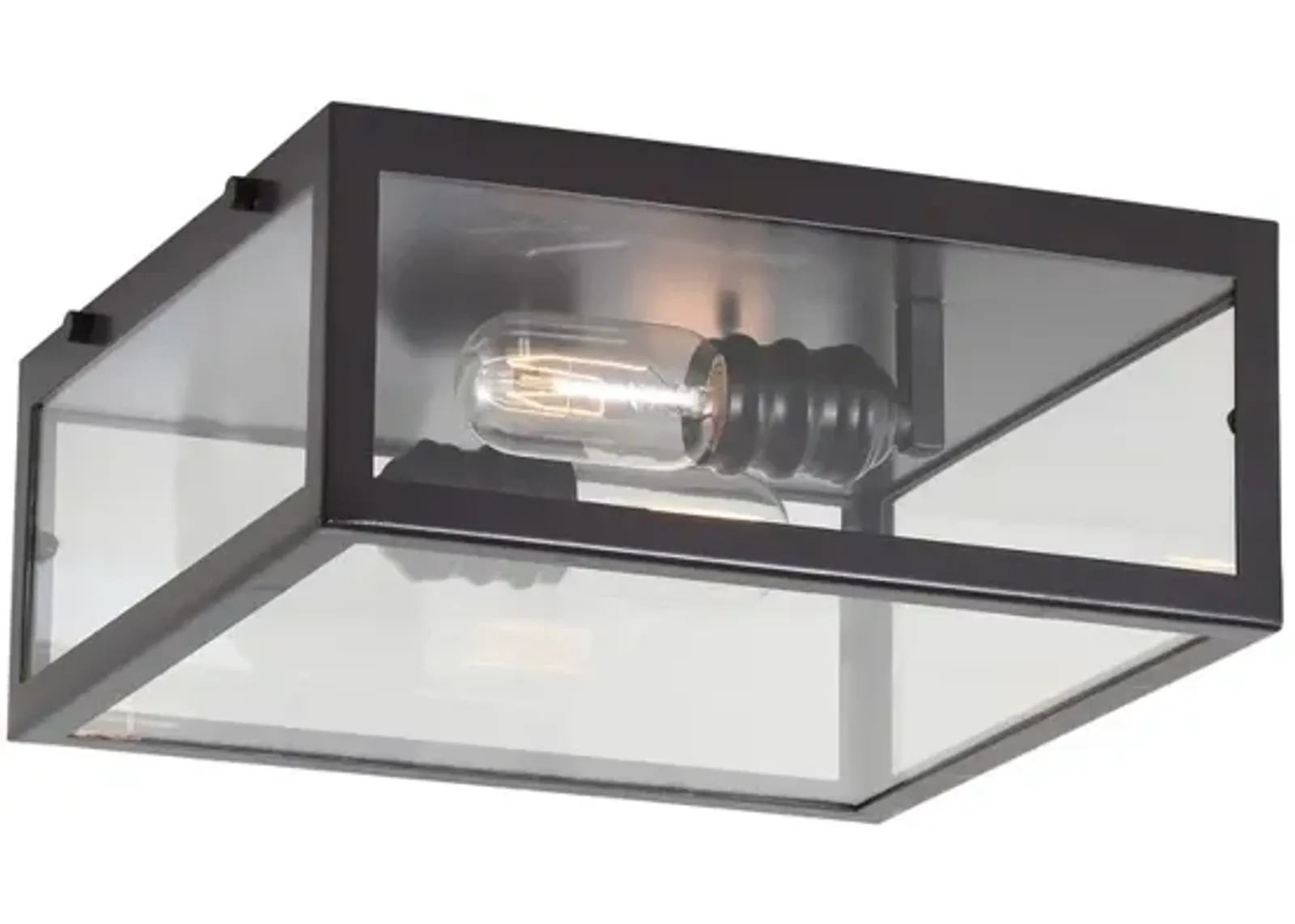 Grayson Metal/Glass LED Flush Mount