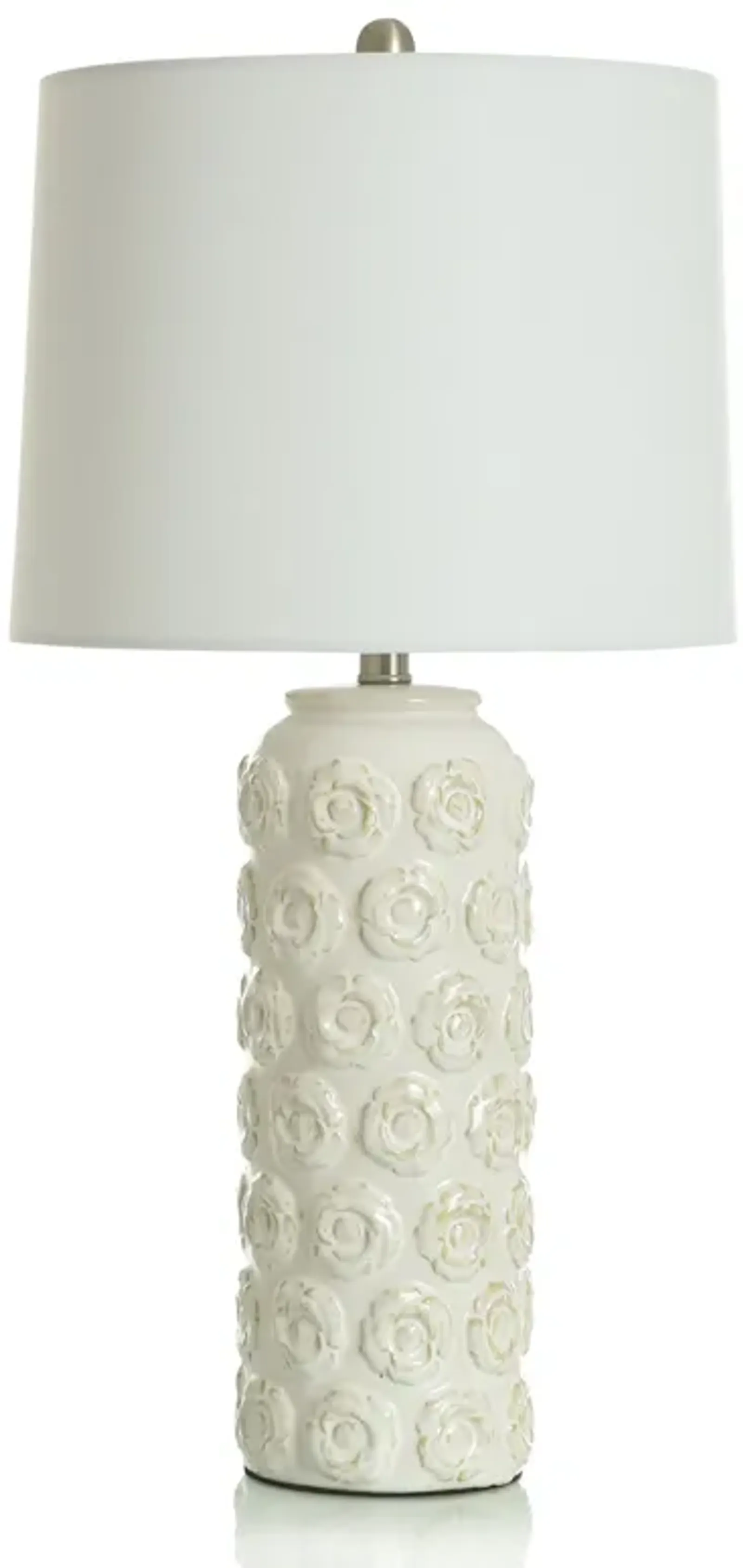 Flor Cream Table Lamp