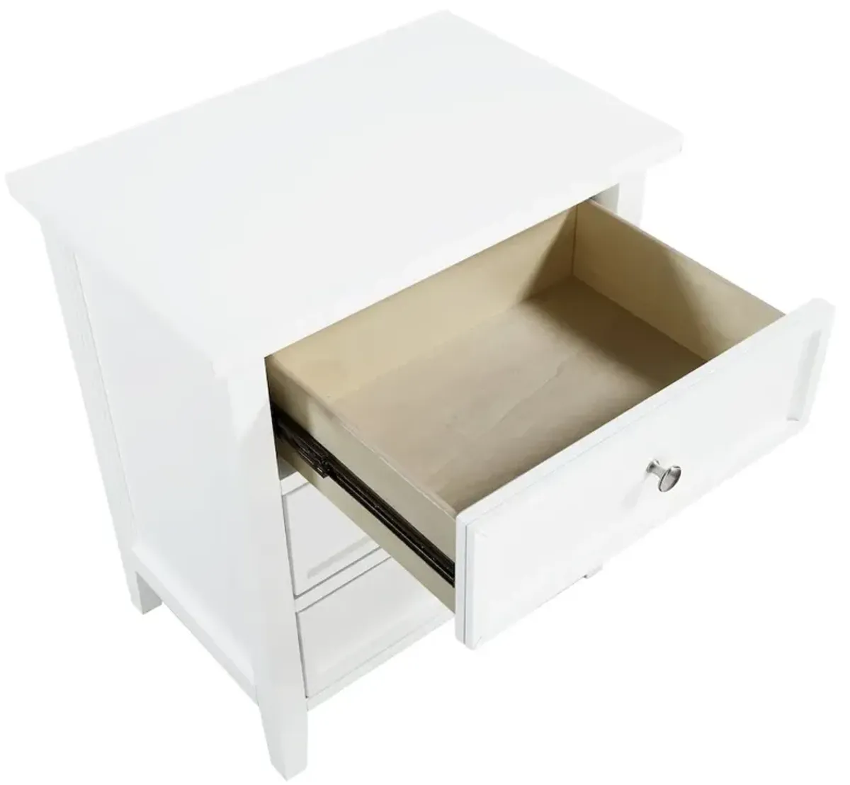 Comfort Pointe Lennon 3-drawer Nightstand - White