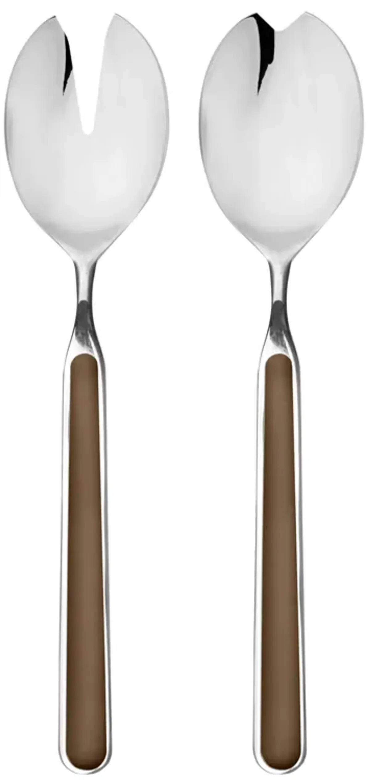 Fantasia 2-Piece Salad Serving Set in Tobacco