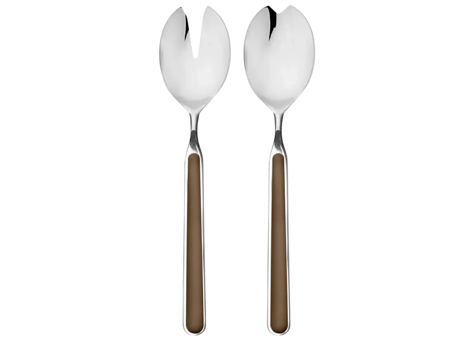 Fantasia 2-Piece Salad Serving Set in Tobacco