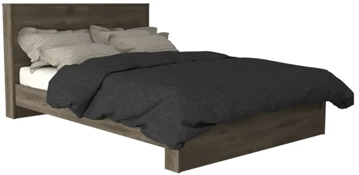 Full Size Bed Base Forum, Bedroom, Dark Brown