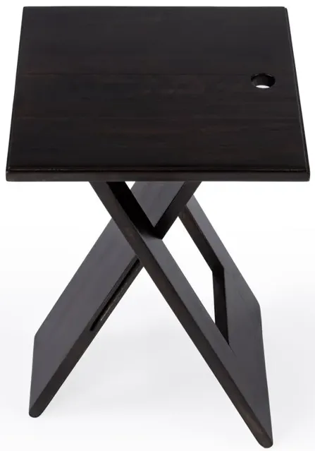 Coffee Folding Accent Table, Belen Kox