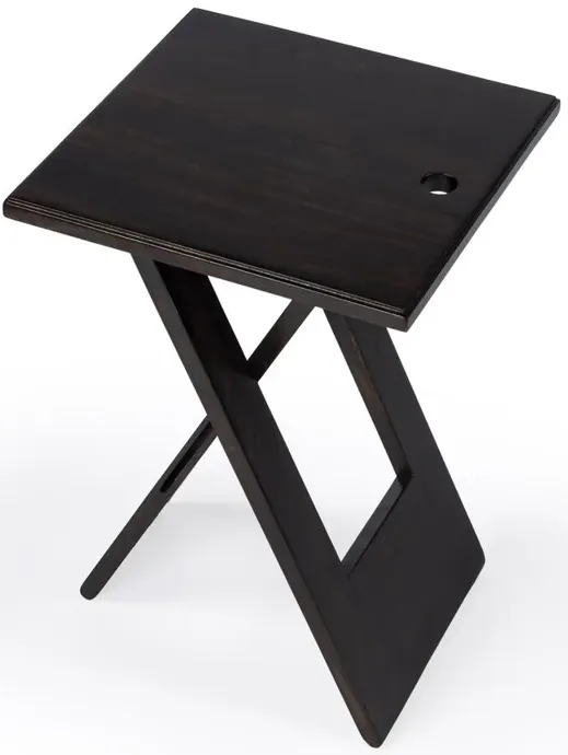 Coffee Folding Accent Table, Belen Kox