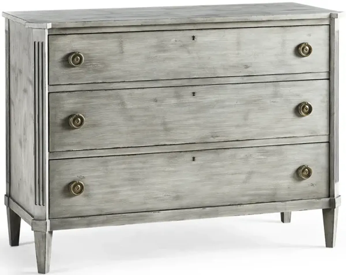 Aeon Swedish Large Drawer Chest in Gray