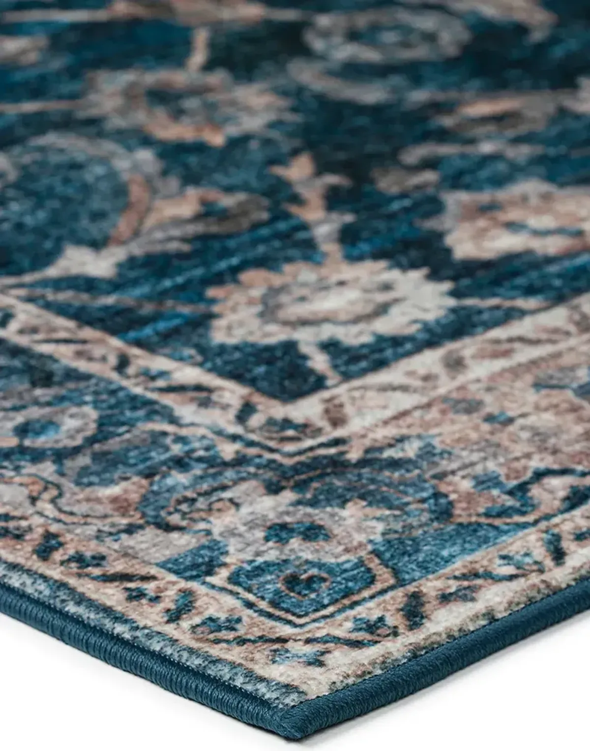 Jericho JC4 Navy 2'6" x 12' Rug