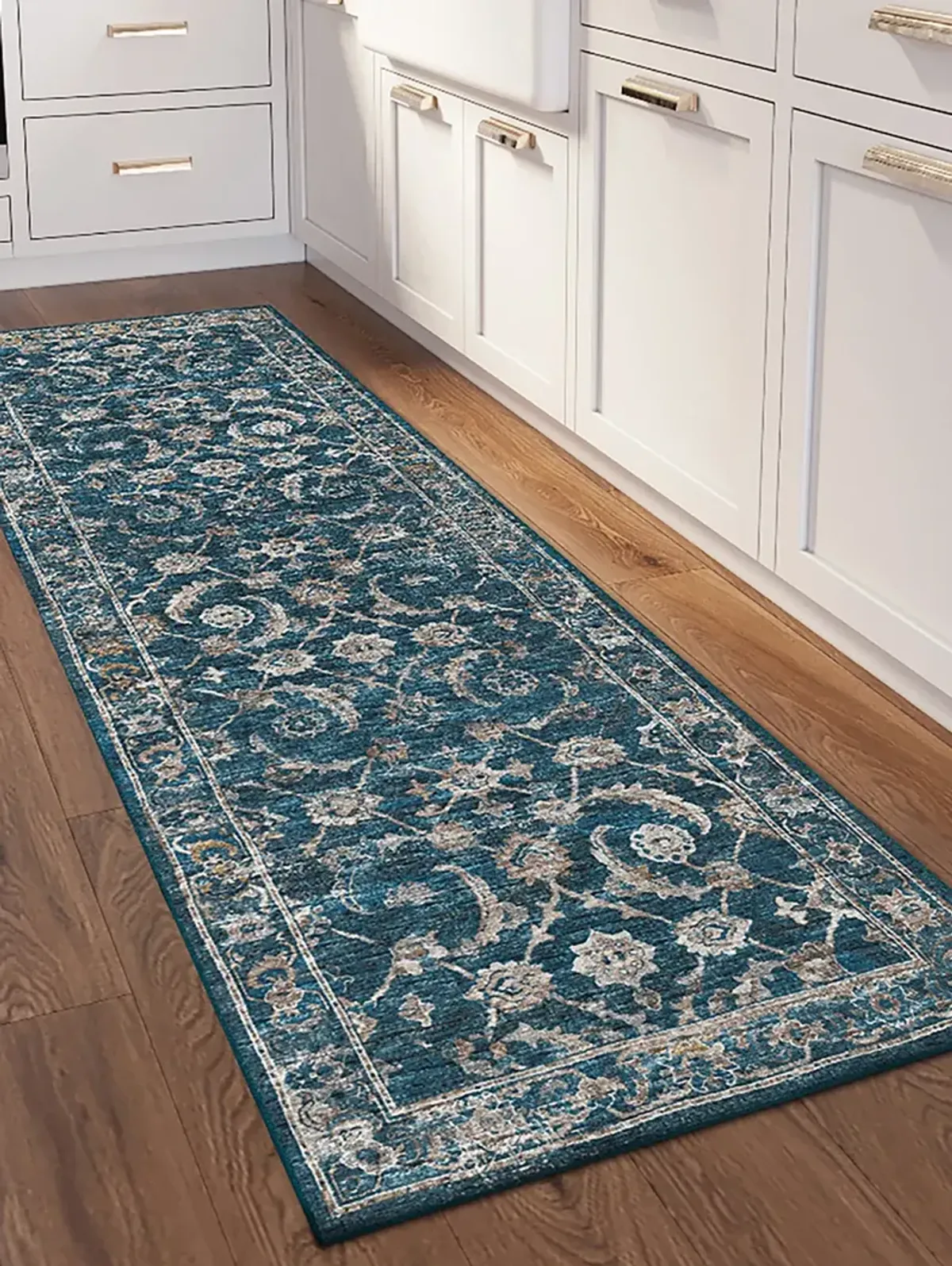 Jericho JC4 Navy 2'6" x 12' Rug