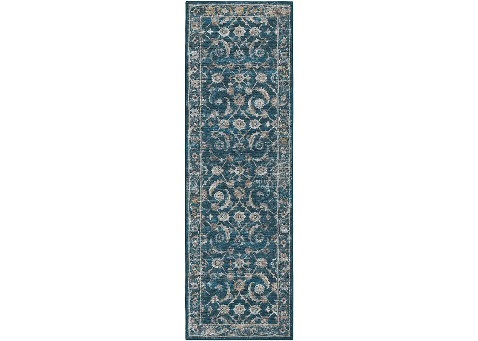 Jericho JC4 Navy 2'6" x 12' Rug