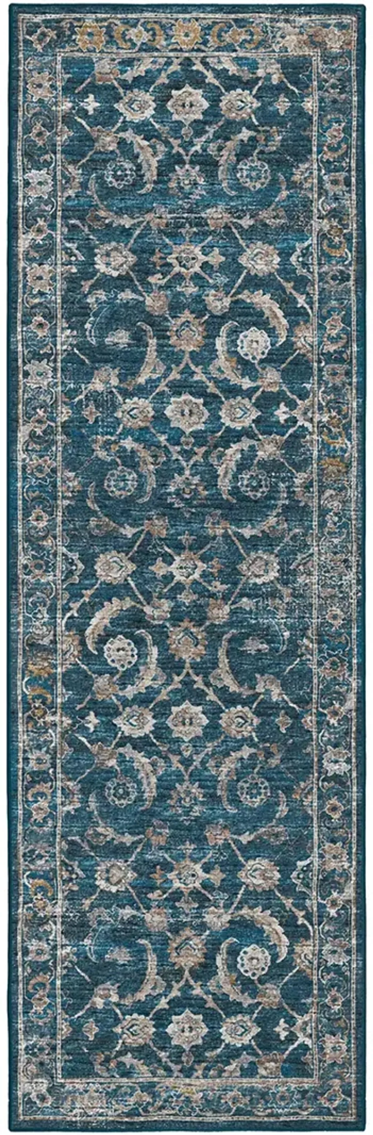 Jericho JC4 Navy 2'6" x 12' Rug