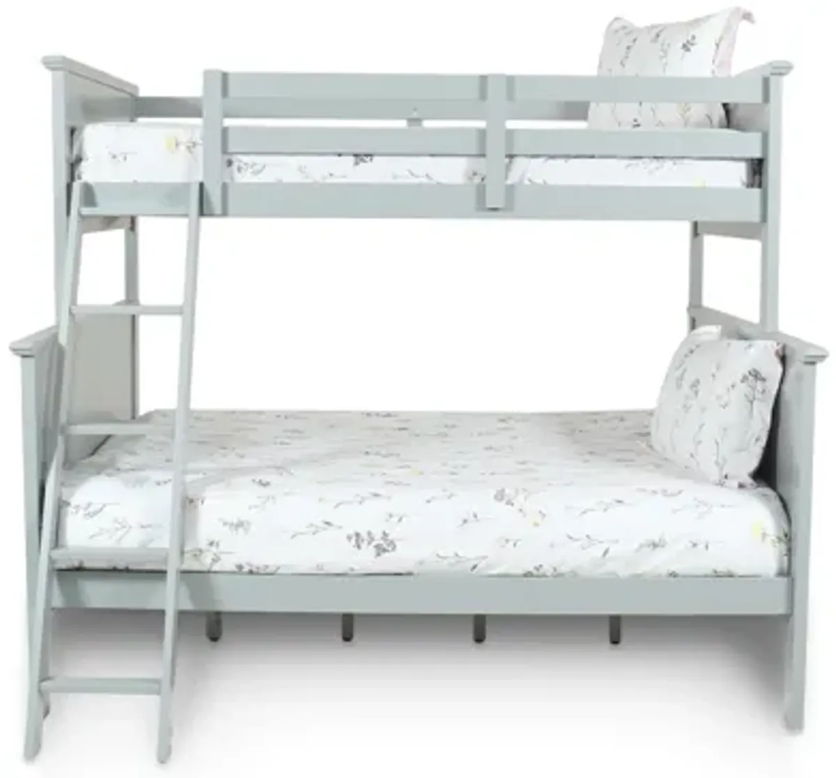 Hunter Hill Gray Twin Over Full Bunk Bed